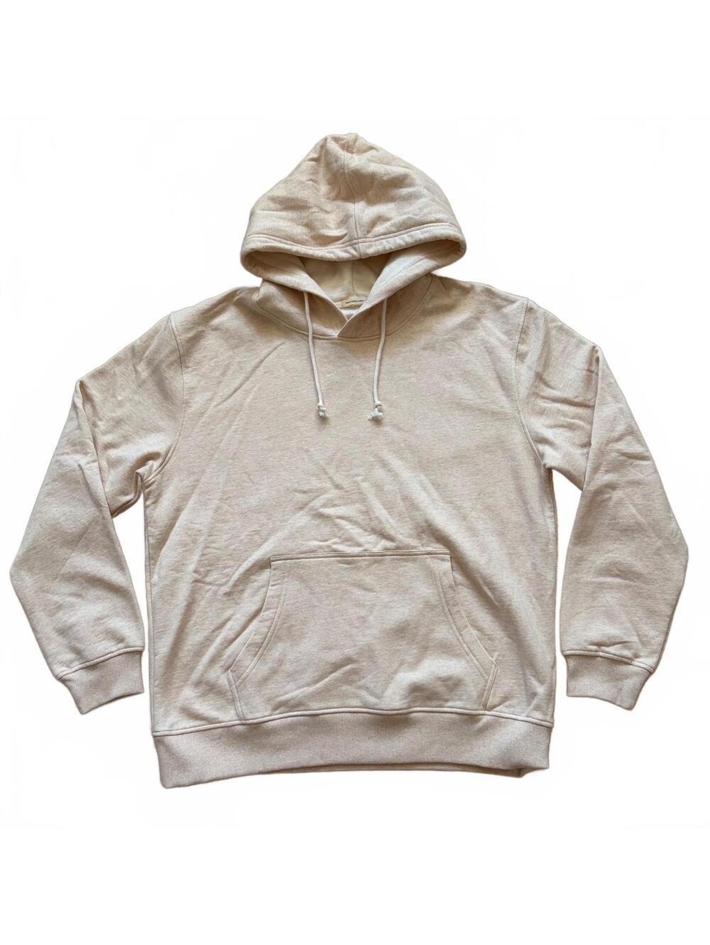 Industry of All Nations Hoodie Sweatshirt Native Brown Organic Cotton Medium